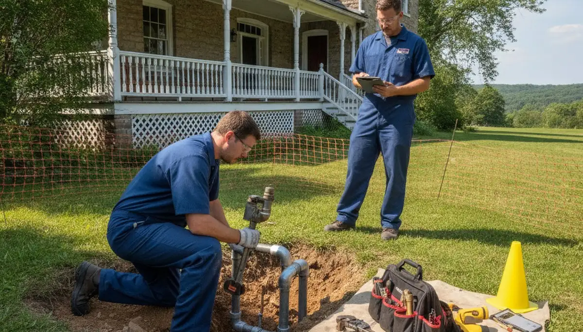 Plumbing repair service in Harrisburg, PA for residential and commercial leak fixes