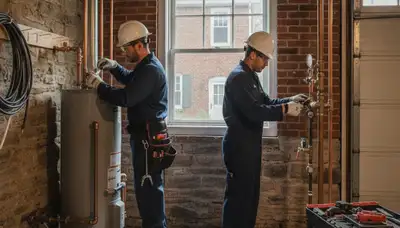 Plumbing repair service in Harrisburg, PA for residential and commercial pipes and leaks