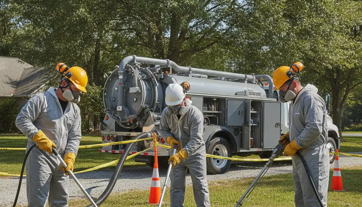 Septic tank cleaning service for Harrisburg, PA homes to prevent backups and keep plumbing flowing smoothly